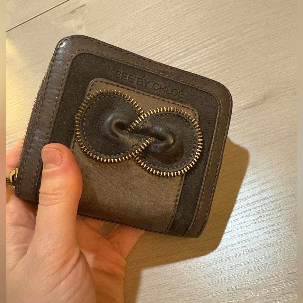 See By Chloe Brown and Gold‎ Wallet